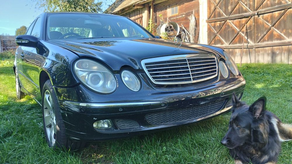 Mercedes E200 Kompresor ANGLIK, nowe części