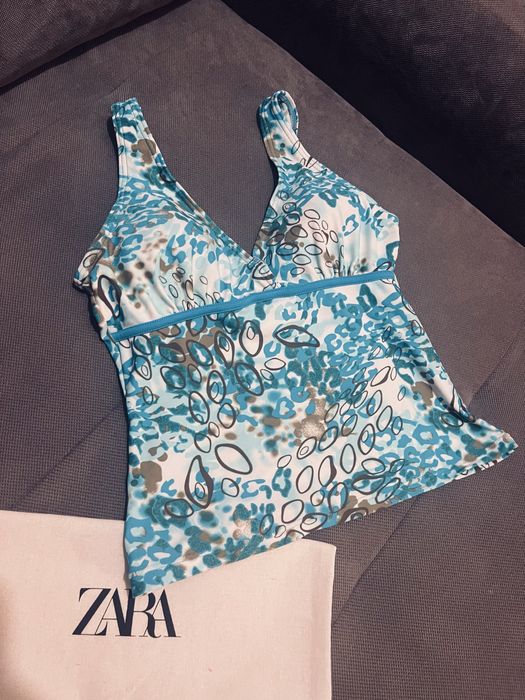 Gora od bikini top rozm M niebieska