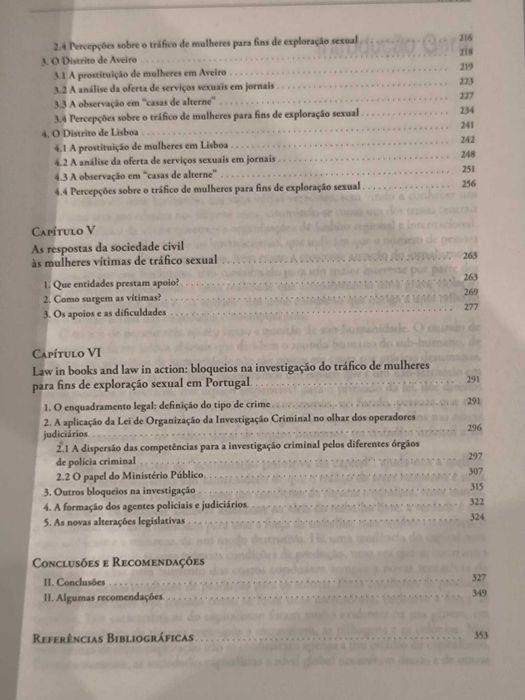 "Tráfico de mulheres em Portugal para fins de exploração sexual"