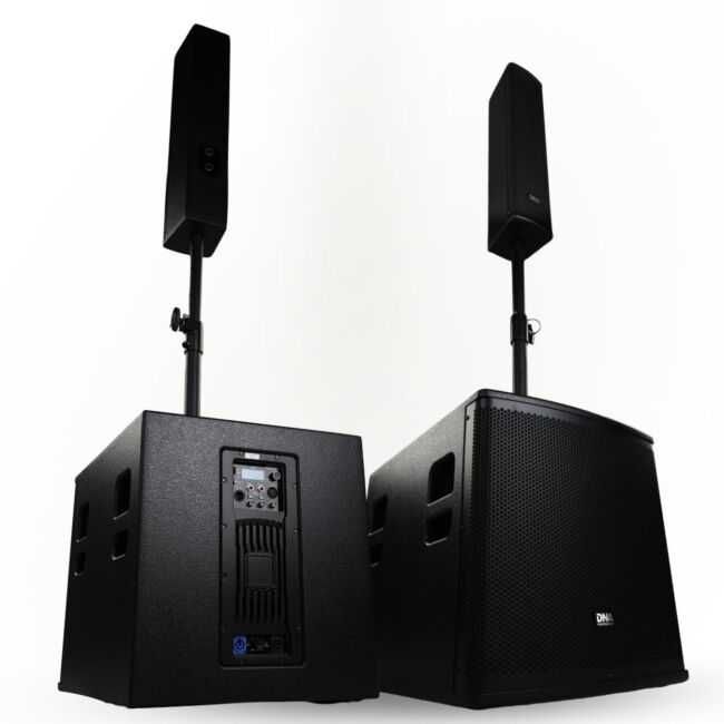 DNA BSX15 x2 aktywny zestaw nagłośnieniowy 2x450W RMS Bluetooth TWS