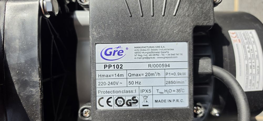 Pompa basenowa gre pp102