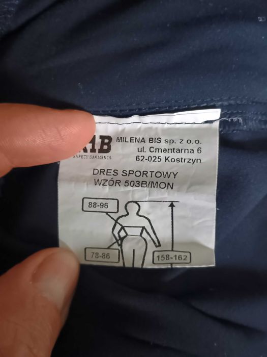 Dres Sportowy Wojskowy wzór 503B/MON rozmiar 88-96, 158-162, 78-86 cm