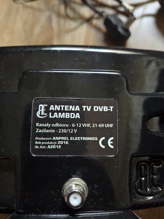 Antena TV DVB-T Lambda