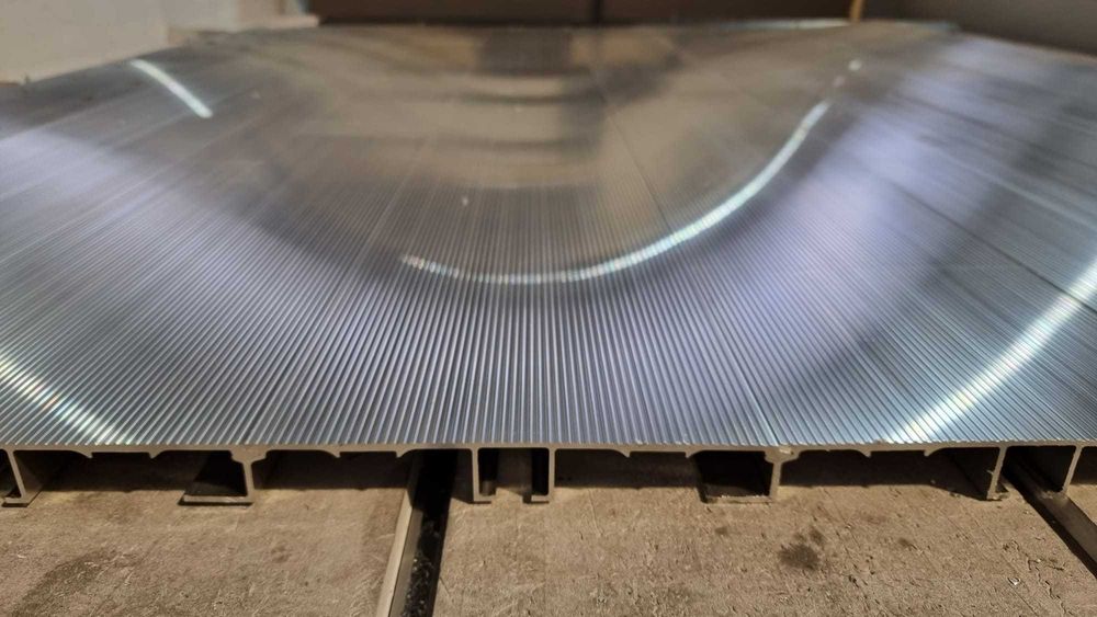 Panel Deska Podłoga Aluminiowa Laweta Autolaweta Najazd