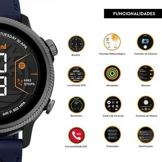 Smartwatch Timberland TRAIL FORCE