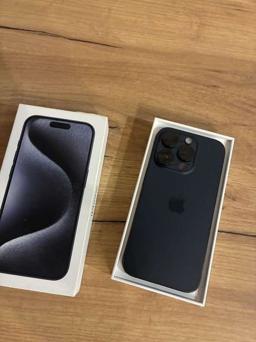 Iphone 15 pro 256 gb 100% kondycji