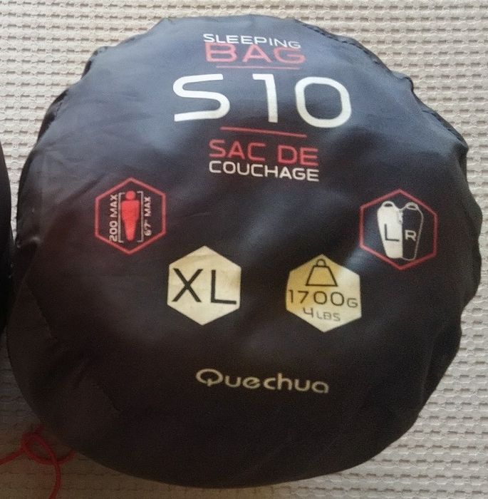 Saco cama Quechua S10 novo