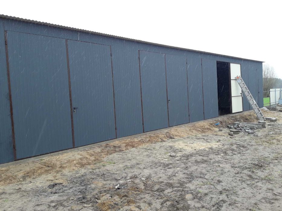 Garaż Blaszany / Wiata Blaszana / Hala / Magazyn / Blaszak – GRZYWSTAL