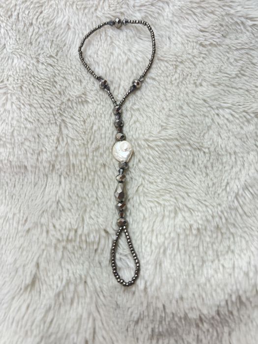 Breloczek perła elegancki glamour glam handmade