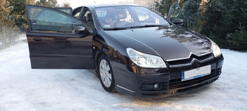 Citroen C5 2.0Hdi 136km-Pneumatyczne Zawieszenie+Skóry, Klima, Ksenony
