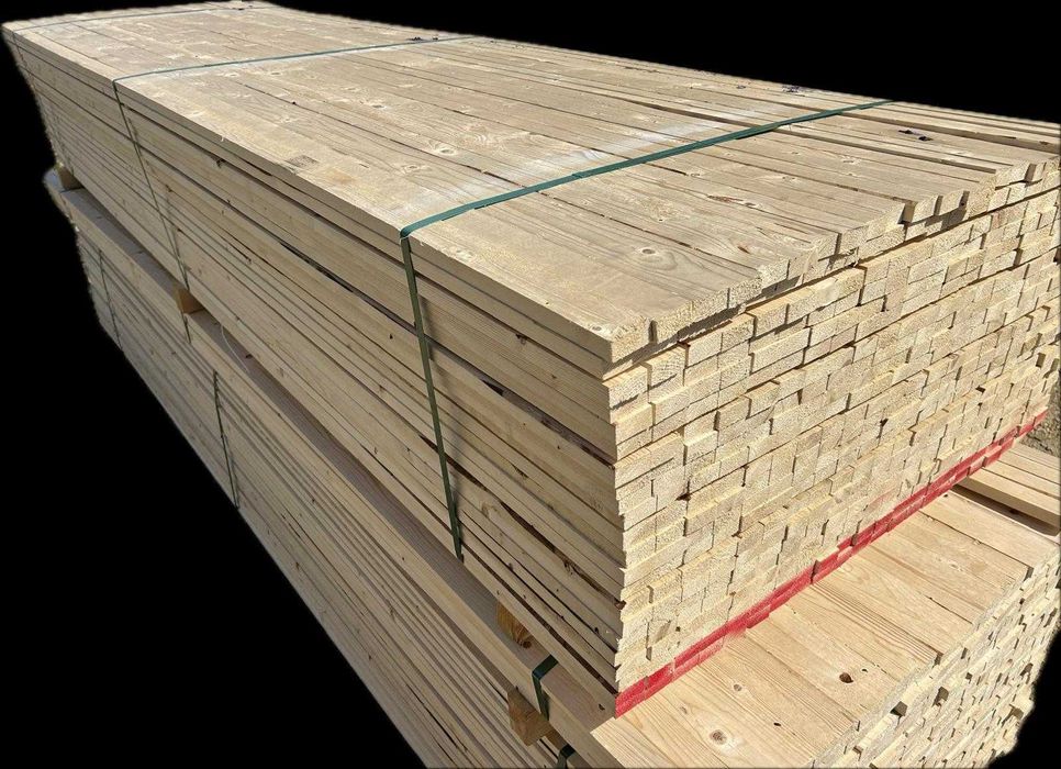 Sucha strugana listwa 25x50mm na stelaże meblowe kantówka na szkielety