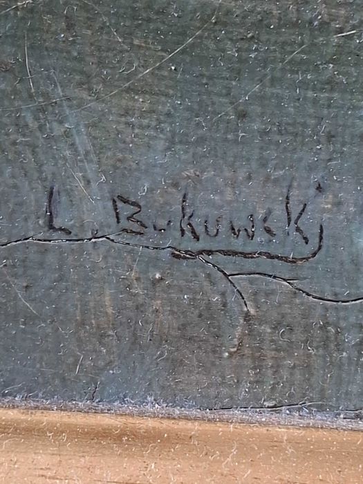 Obraz olejny martwa natura z homarem