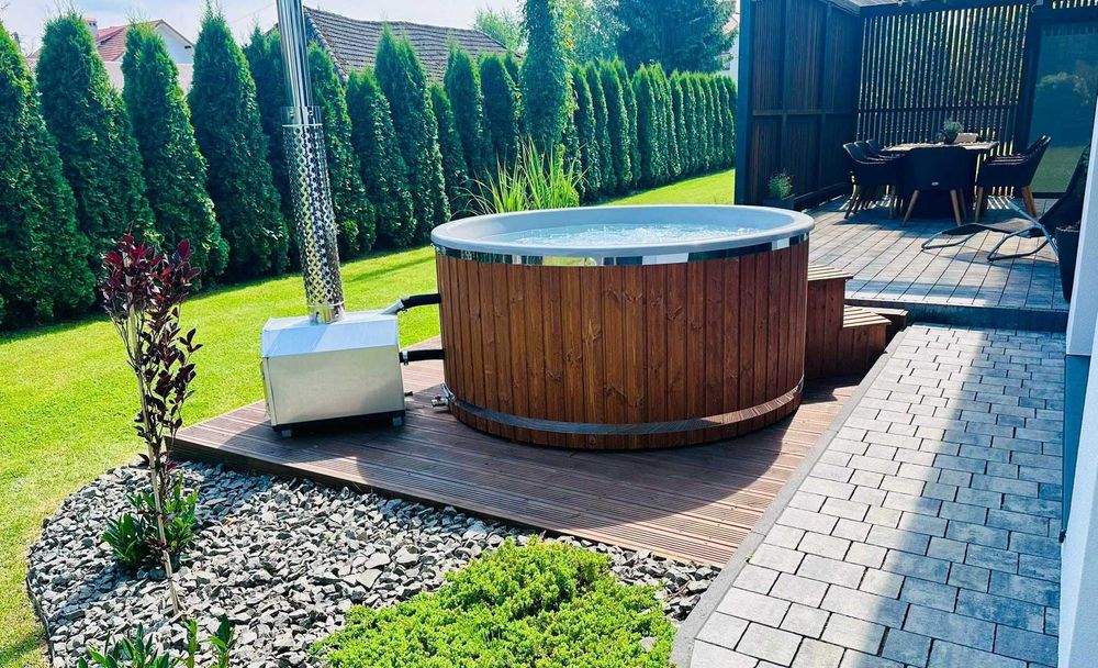 WIETRZENIE MAGAZYNÓW balia JACUZZI od Ręki wszystko w cenie RATY 0 % gratis Huśtawka