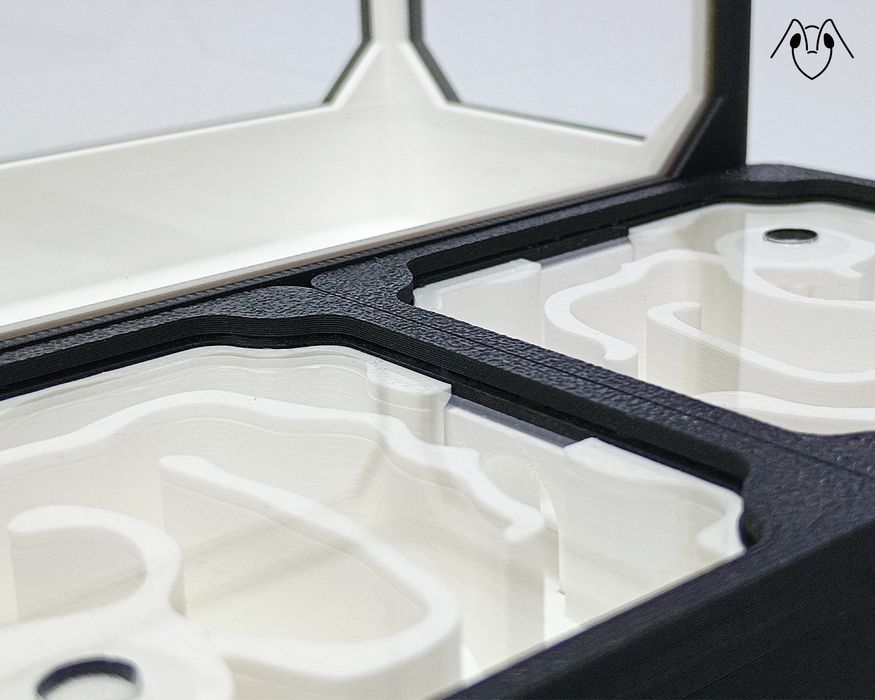 Formikarium AVERAGE M - Modułowe Terrarium Dla Mrówek 140x140