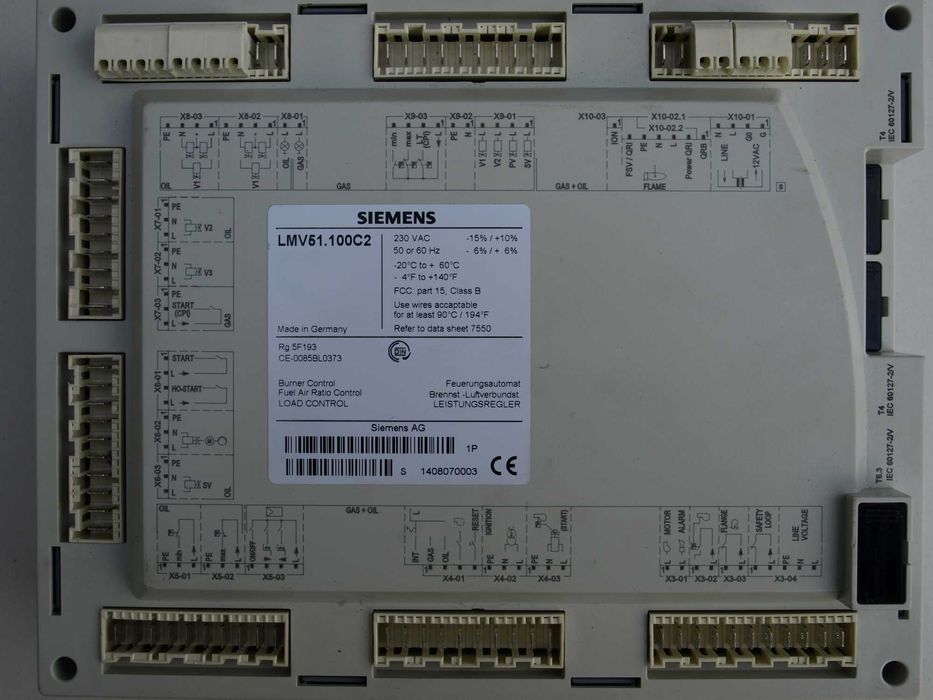 Weishaupt WFM 100 z regulatorem mocy nr. kat. 600321 - używany, gazowy