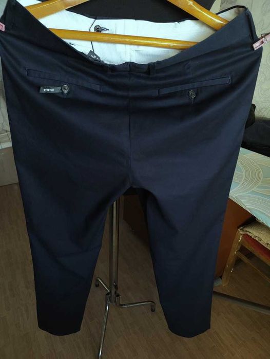 Джинсы (chino H&M Sweden w36 stretch navy.