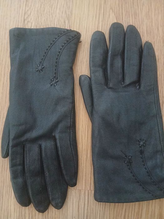 Перчатки натуральная кожа
