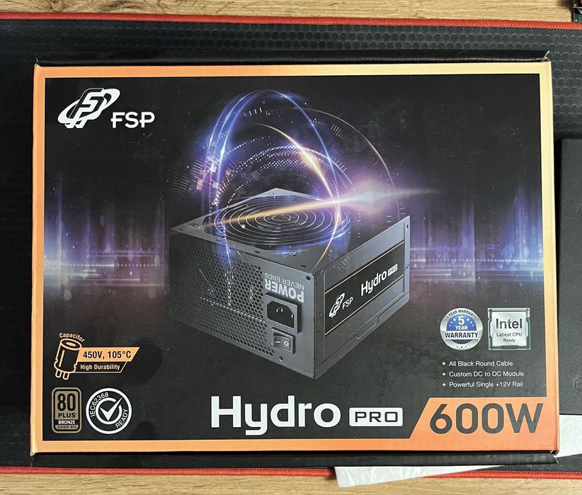Блок живлення FSP hydro pro 600w