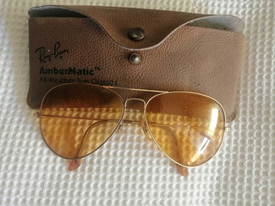 Óculos de sol  vintage Ray Ban Ambermatic