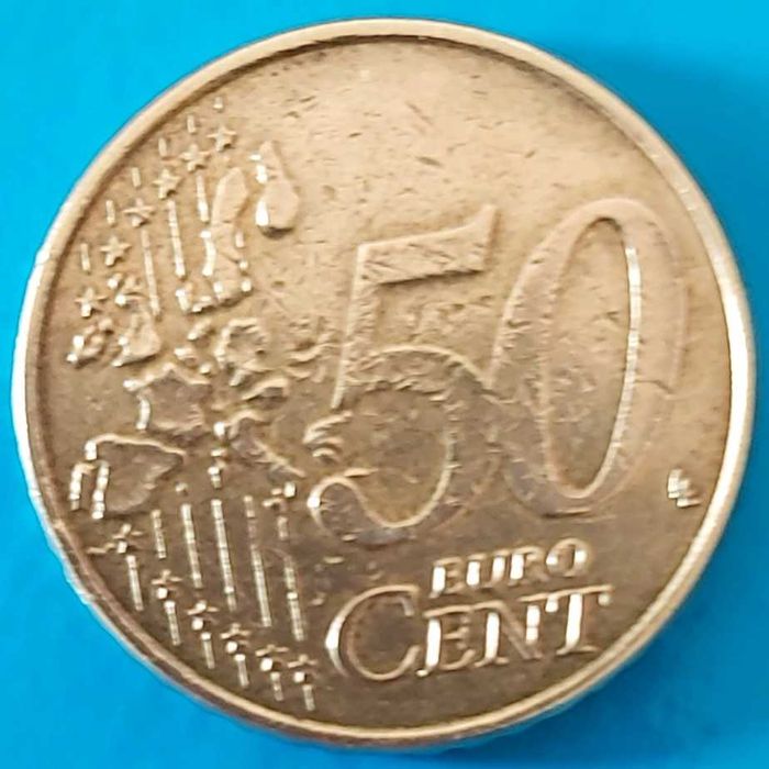 50 Cêntimos de 2002 da Bélgica, Alberto II