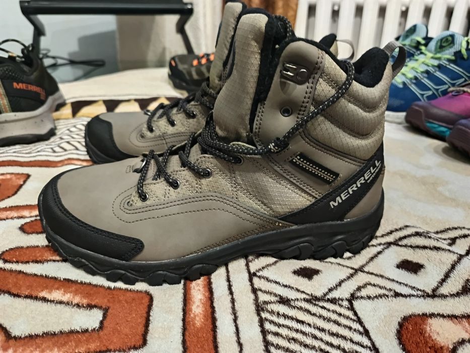 Зимние термоботинки непромокаемые Меррел Merrell  42размер,27 стелька.