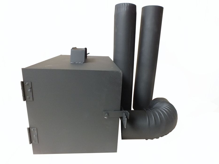 Zestaw do wędzarni 40 cm palenisko, rury, kolano