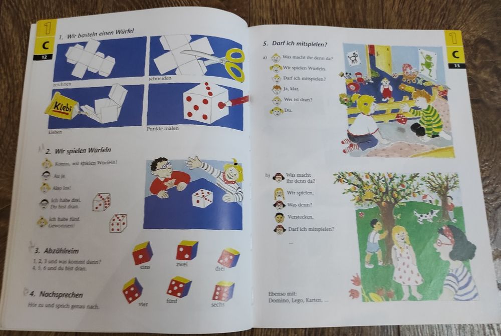 Tamburin 1 Deutsch für Kinder 教師用 Tamburin 1, AB