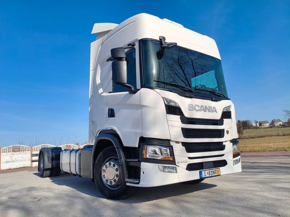 Scania G 410 / Rama 7,70 / 2019r  Laweta ( Firanka , Do przewozu Zwierząt )