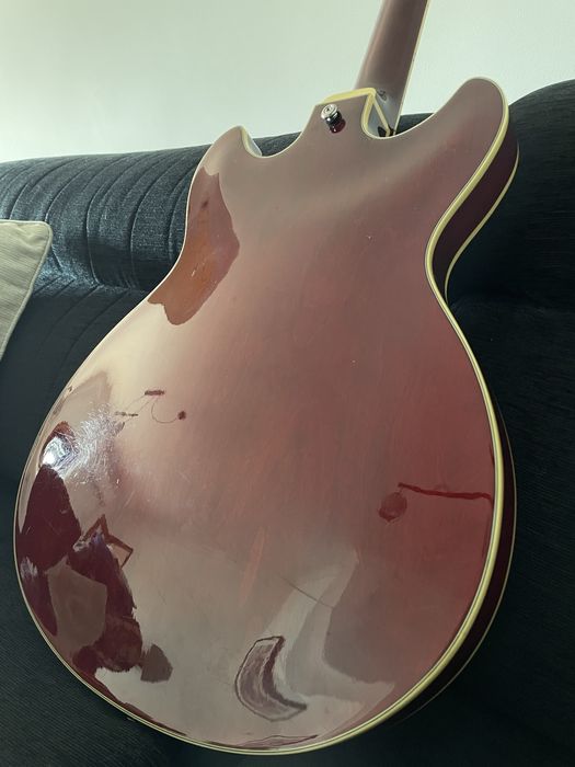 Ibanez AS-73 Transp.. Cherry Red