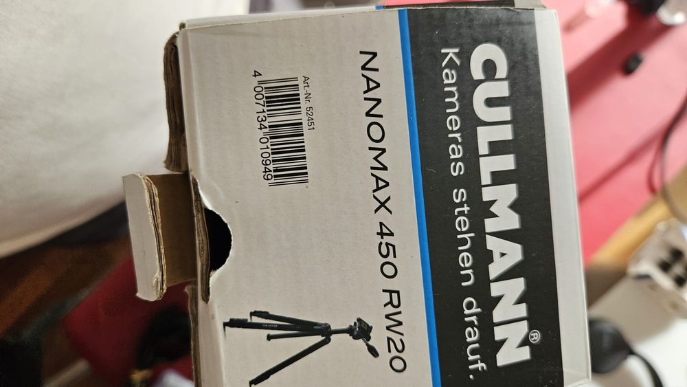 Tripé Cullman Nanomax 450 RW20