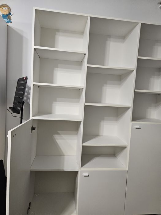 Regał Meblik 150 UNI WHITE