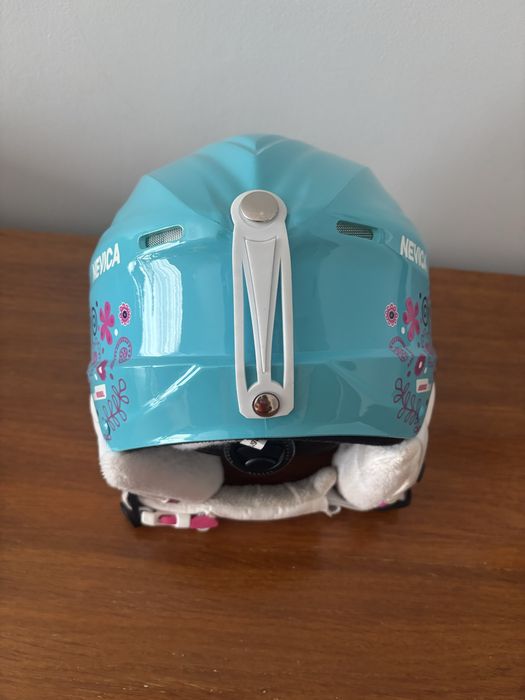 Kask narciarski dla dziewczynki Nevica S 50/54 xm + google Uvex