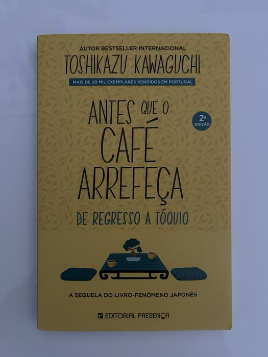 Livros  “Antes que o Café Arrefeça”  (Como novo)