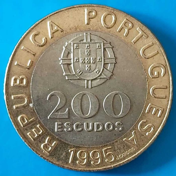 200$00 de 1995 50º Aniversário - Nações Unidas