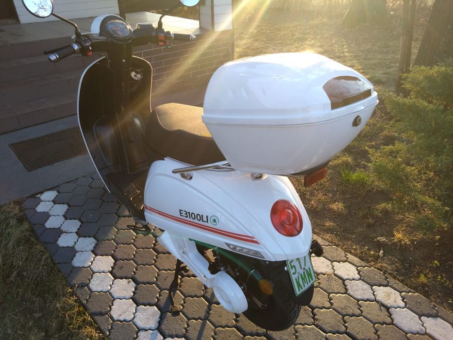 Skuter elektryczny LUXXON E3100LI jak nowy silnik bosch