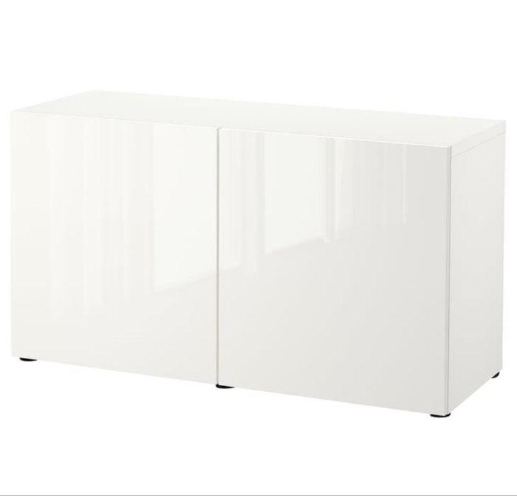 Portas IKEA BESTÅ Branco Brilhante – Novas, nunca usadas