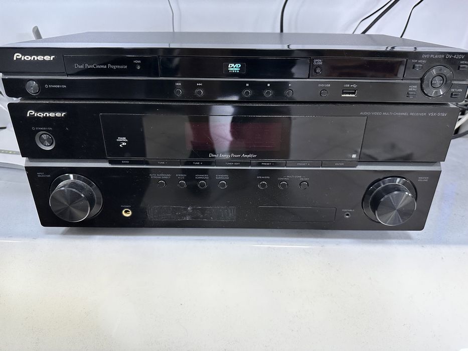 Домашній кінотеатр підсилювач DVD програвач Pioneer System Fidelity