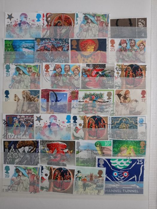 Pocztowe znaczki. Brytania