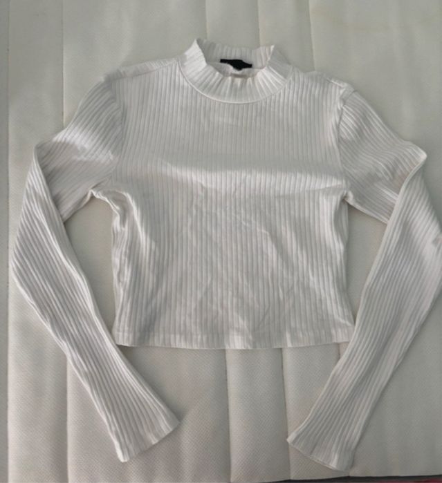 Bluzka na długi rękaw obcisła