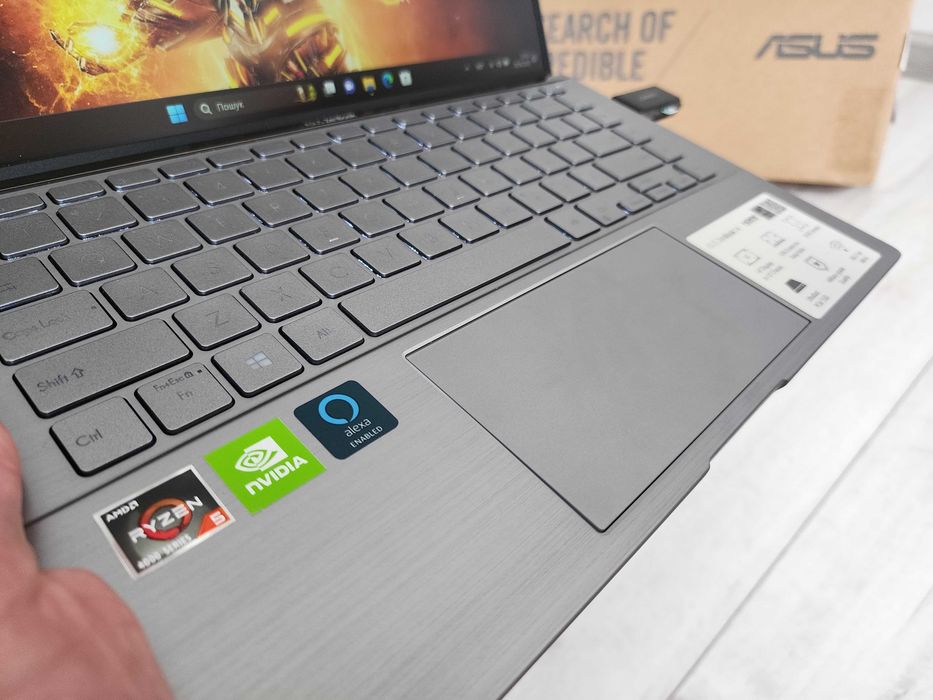 Ноутбук Asus ZenBook 14" FHD Q407IQ Ryzen 4500U GeForce MX350 Новий