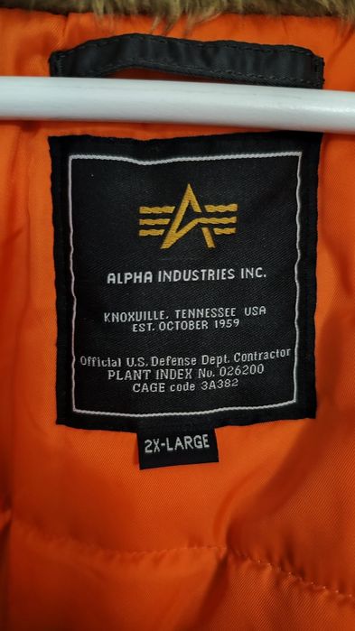 Alpha Industries Kurtka zimowa męska