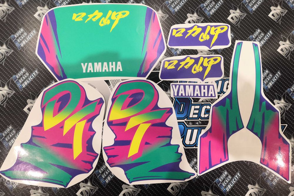 Autocolantes Yamaha DT 50 --  1994