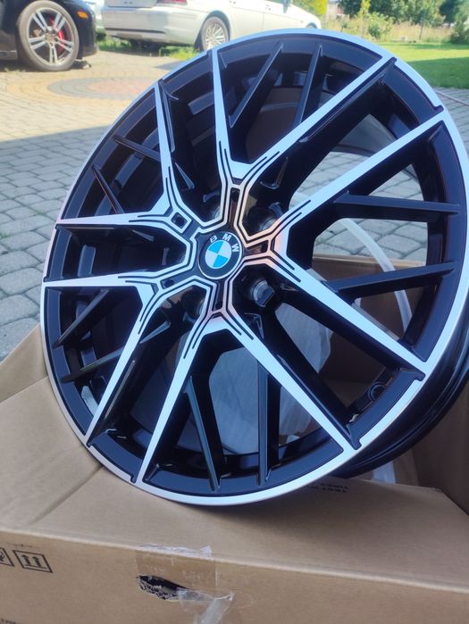 Fabrycznie nowe alufelgi felgi aluminiowe 18 5x120 et45 front polerowany bmw 1 X1 x2 x3 m-pakiet E81 E82 E88 E87 F20 F21  F30 f31 e84 e83 f25 z3 Z4