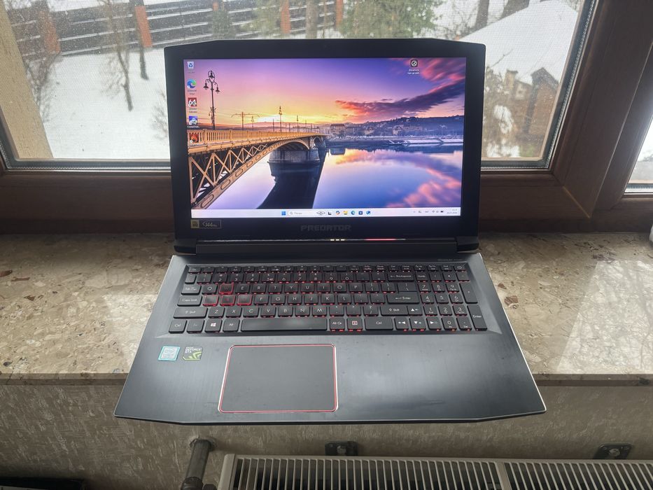 Ноутбук Acer Predator Helios 300 i7-8750H 1060 Ram 8gb M2 256gb 144Hz