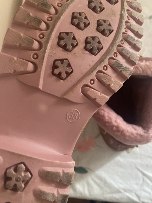 Botas de inverno Tam. 38 Rosa