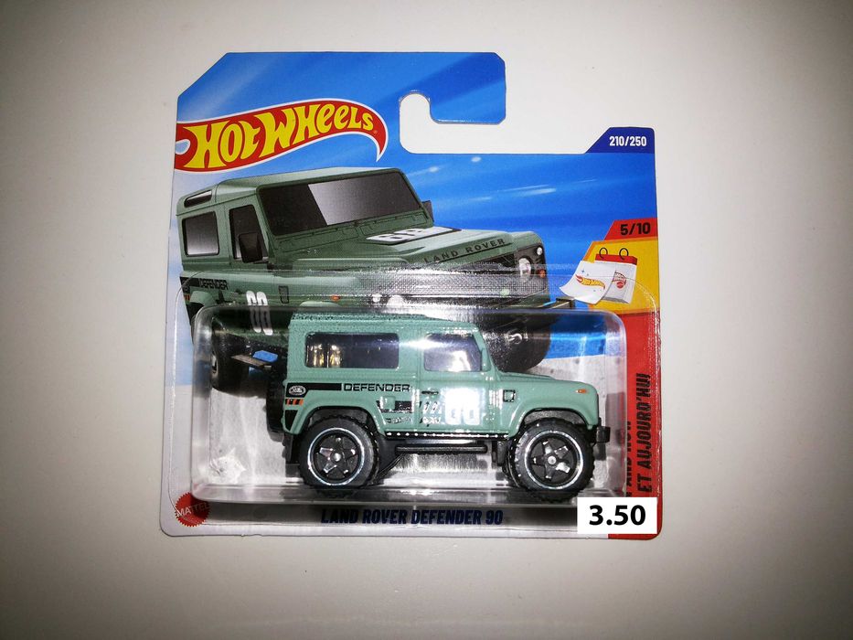 Hot Wheels - Land Rover - Jeep - Carros 4x4 com Rodas de Borracha 1/64