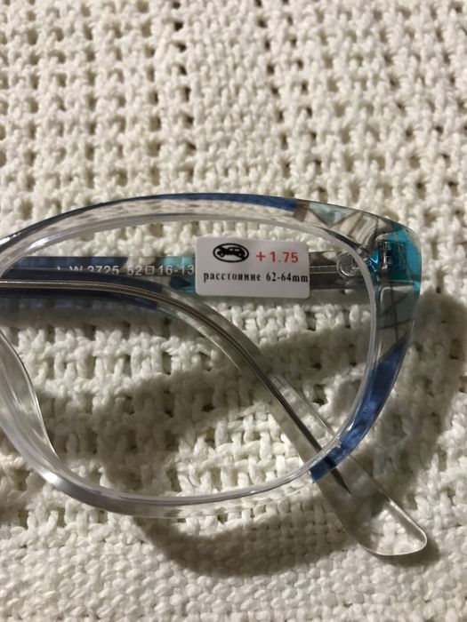 Очки для чтения. Очки женские +1.75. Очки для зрения.