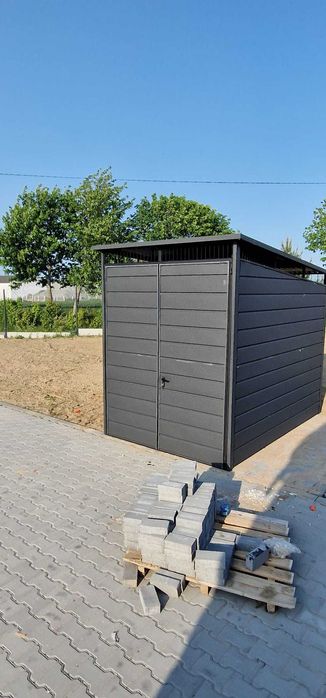 WIATKA śmietnikowa z całej blachy 4x2m DOWOLNY kolor każdy wymiar