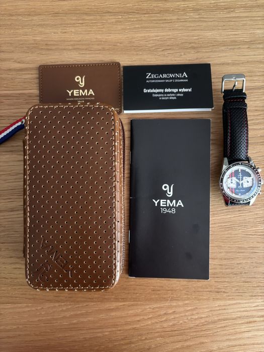 Zegarek męski Yema Rallye Mario Andretti Special Edition