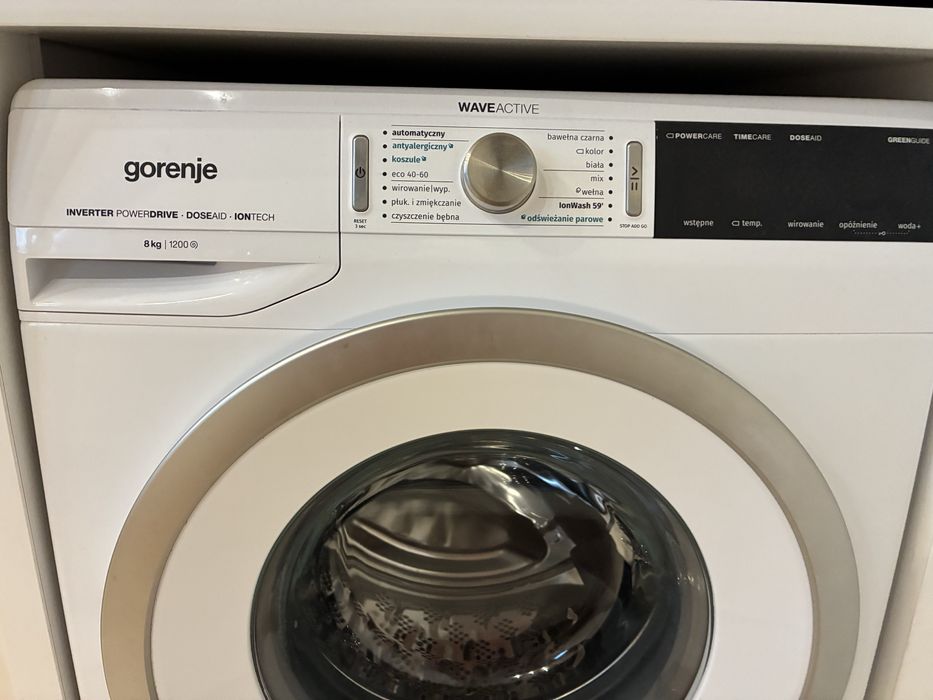 Nowoczesna jak nowa pralka Gorenje WaveActive